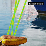 4FT 5FT Yacht Dock Rope Heavy Duty Marine Mooring Rope Boat Bungee Dock Line Shock Cord Anchoring Docking Rope For Boat Kayak
