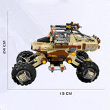 Military Series Wheeled Assault Vehicle City Police SWAT DIY Model Building Blocks Bricks Toys Christmas Gifts