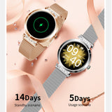 Smart Watch NY22 Fashion Call Reminder Music Control Women Bracelet Heart Rate Blood Pressure Monitor Lady Girl Smartwatch