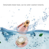 2 in1 Electric Eyebrow Trimmer USB Rechargeable Eye Brows Epilator Face Hair Remover Painless Body Shaver Women Mini Makeup Tool