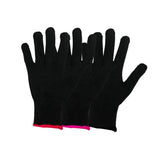 1 Pcs Professional Heat Resistant Glove Hair Styling Tool For Curling Straight Flat Iron Black heat glove for curling iron