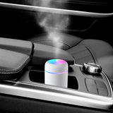 Portable 300ML Air Humidifier Aroma Essential Oil Diffuser with Romantic Lamp USB Mist Maker Aromatherapy Humidifiers for Home