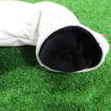 9Pcs Golf Iron Covers Perforated Colored 4 5 6 7 8 9 P A S Iron Head Cover PU Leather Waterproof Golf Club Head Covers Unisex