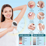 999999 Flashes IPL Laser Epilator Ice Cool Hair Removal LCD Permanent Painless Laser Hair Remover for Bikini Face Lip Back Arm