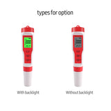 TDS Meter 4-in-1 Digital Water Tester Pen with PH TDS EC Temperature Measurement High Accuracy 1-19999ppm&amp;0-14 PH Range