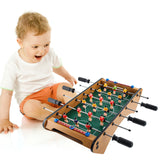 Mini Football Table Game Wooden Machine Children Toy Gift DIY Home Party Two-player Soccer Game Tables Board Entertainment