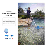 1 Set Practical Pool Spoon Net Pool Brush Trash Collector Pool Cleaning Tool