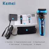 Men's Trimmer Wireless Rechargeable Hair Clipper Floating Cutter Head Electric Shaver Shaving Machine Styling Hairdressing Tool