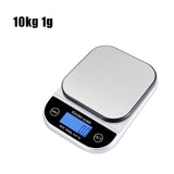 Digital Scale Electronic Kitchen Scale Household LCD Weight Balance 3 Charging Ways Waterproof Dustproof Baking Cooking Libra