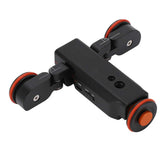 Camera Electric Motor Track Slider 3kg/105.8oz Load Motorized Camera Slider Dolly Portable Foldable USB Charging with Wrench for
