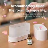 180ML USB Essential Oil Fragrance Diffuser Flame Ultrasonic Humidifier Aromatherapy Air Freshener Aroma Sleep Atomizer