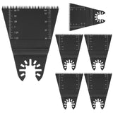 6 Pcs 65Mm High Carbon Steel Oscillating Multi Tool For Fein Multimaster Power Tools Wood Saw Blades