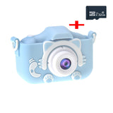 Children's Digital Cameras For Children Baby Girl Birthday Gift 2.0 Inch 1080P Photo Video Camera Built in Games Kids Camera