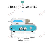 Ultrasonic Face Deep Cleaning Whitening Skin Scrubber High Frequency Facial Peeling Remove Dirt Blackhead Spots Salon Device New