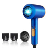 Hair Dryer Blue 2000W Professional High Power Styling Tools Blow Dryer Hot and Cold Wind hair dryer volumizer hammer dryer