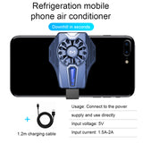 Mobile Phone Cooling Universal Semiconductor Radiator Phone USB Rechargeable Cooler Fan Game Pad Holder Stand Radiator Mute Fan