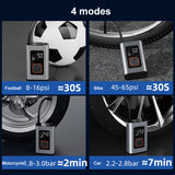 Car Air Compressor Portable Electric Tyre Tire Inflator Mini Digital Auto Air Inflatable Pump For Car Bicycle Boat