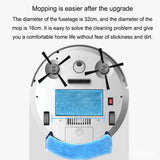 2800Pa Robot Vacuum Cleaner With Water Tank Remote Control  Wet And Dry Ultra-thin Vacuum Cleaner For Home Sweeping And Mopping