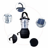 Solar Lantern 5 Mode Hand Crank Dynamo 36 LED Rechargeable Camping Lantern Emergency Light, Ultra Bright LED Lantern  - Camping