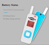 1PC Mini Walkie Talkie with LCD for Hair Salon Beauty Parlor Repair Shop 2W Mini Ham Two Way Radios Better Than Baofeng UV-5R 5W
