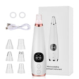 USB Charge Blackhead Remover Face Deep Nose Cleaner T Zone Pore Acne Pimple Removal Vacuum Suction Facial Beauty Clean Skin Tool