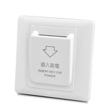 High Grade Hotel Magnetic Card Switch Energy Saving Switch Insert Key For Power