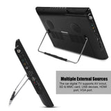 LEADSTAR 14in 1080P Car Digital TV ATV High Sensitivity Tuner Portable Television Smart Tv for ATSC-T/T2