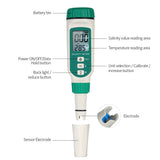 Portable Salinity Meter Handheld ATC Salinometer Halometer Salt Gauge Meter for Salt Water Pool Food Salt Aquarium Tester
