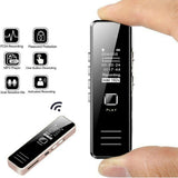 Rechargeable voice recorder HD dual microphone noise reduction remote voice recorder MP3 player professional concealment