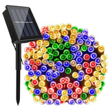 200 Led Solar Garland String Fairy Lights Outdoor 22M Solar Powered Lamp for Garden Decoration 3 Mode Holiday Xmas Wedding Party