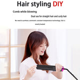 3 In1 Multifunctional Hair Comb Curler Blowing Straight Hair Comb Curling Iron Home DIY Styling Tool Temperature Control