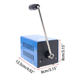 Outdoor Portable Multifunction Emergency Survival Hand Crank Charge Generator Manual for Cellphone Laptop 20W Dynamo