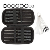 (Pack of 8) Carburetor Adjustment Tool Screwdriver + Carburetor Cleaning Kit + Carrying Case for Common 2 Cycle Small Engine STI
