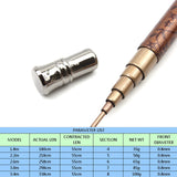 2.6m 3.0m 3.4m Shrimp rod Ultra-light Carp Fishing Rod High CarbonHard Hand Pole Fishing Rod Tackle child Stream fishing rod