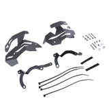 1 Pair Metal Valve Protector Guard Cover for BMW R1200GS LC 2013-2015 Grey