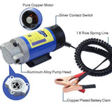 High Quality 12V Electric Scavenge Suction Transfer Change Pump 12V Motor Oil Diesel Extractor Pump100W 4L for car