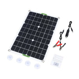 180W Solar Panel Kit 12V Charger with Controller for Caravan Boat RV
