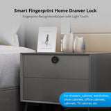 Fingerprint Drawer Lock,Keyless Biometric Fingerprint Cabinet Lock,For Dresser, File Cabinet