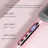 Hot Comb Electric Hair Straightening Brush Anti-scalding Hair Straightening  Comb Fast Heated Flat Iron Ceramic Hair Curler Curl