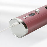 Automatic Hair Curling Iron USB Charging Hair Curler Wireless Corrugated Curling Iron For Hair LCD Rotating Hair Waver Tool