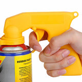 Spray Gun Adaptor Auto Polishing Paint Care Aerosol Spray Gun Handle with Full Grip Lock Car Maintenance Tool Care Accessories