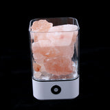 Bedroom Deep Sleeping Yoga Fitness Relaxing USB Natural Himalayan Salt Lamp