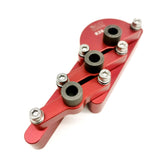 Self Centering Dowelling Jig Dowel 2-10mm Drilling Pocket Hole Jig for Woodworking Splicing Board Joinery Punch Locator