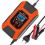 7A 12V 7-Stage Digital Display Automatic Smart Fast Battery Car Motorcycle Pulse Repair Charger Lead Acid Battery Charger
