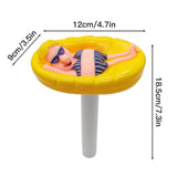 Floating Pool Thermometer Cute-shaped Thermometer for Outdoor and Indoor Swimming Pools #CW