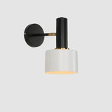 Nordic wall lamp American style iron art bedroom bedside lamp modern simple living room wall lamploft wall lamp  creative mirror