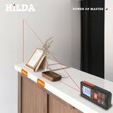 HILDA Laser Rangefinder Distance Meter 100M Finder Building Measure Ruler laser tape range device rulerfinder build measure
