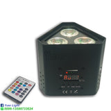 Mini 54W LED Battery Par Uplighting IR WiFi App Control DMX512 Wireless 3x18W RGBWA-UV 6in1 Disco Dj Wedding Party Stage Lights