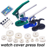 Watch Case Press Tool Watch Fitting Dies Back Cover Remover Closer Pressing Machine Watch Cover Capper Presser Repair Kit Tools