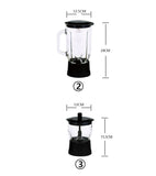 4 in 1 Personal Juicer Blender Mixer Food Processor Multi-function food mixer 1000W Coffee grinder juicer  Milk Frother
